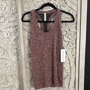 Athleta Women's Tank Top - Momentum Print Hero Leopard Patterned